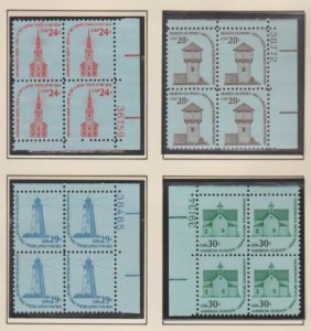 U.S. Scott #1581-1606 Stamps - $7 Face - Mint NH Plate Block Set - See Pictures