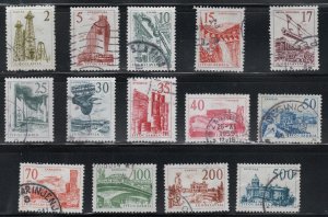 Yugoslavia Scott 511-524 used complete set