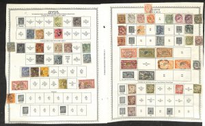 France & Colonies Stamp Collection on 60 Minkus Pages. 1849-1961 (CT)