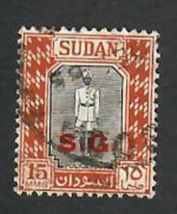 Sudan; Scott O50; 1951; Used