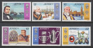 Jersey 366-371 MNH VF