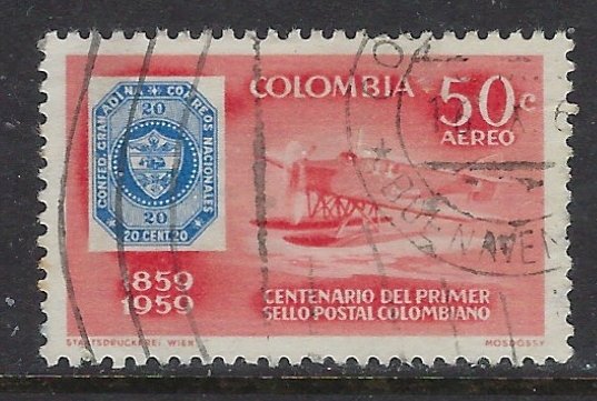 Colombia C352 Used 1959 issue (ap6689)