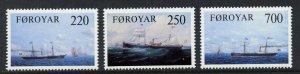 Faroe Islands 90-2 MNH Ships