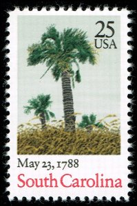 South Carolina PACK OF TEN 25 Cent Postage Stamps Scott 2343