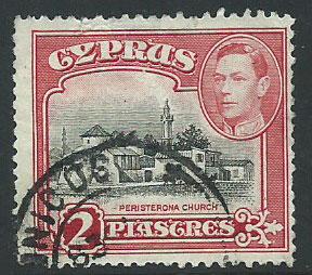 Cyprus SG 155b Fine Used Perf 12 1/2