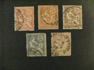 France #133-7 used  a21.9 2924