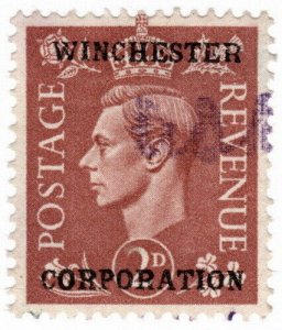 (I.B) George VI Commercial Overprint : Winchester Corporation