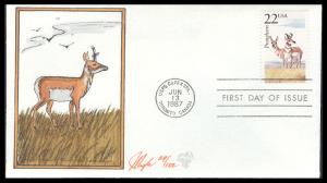 #2313 Pronghorn Pugh FDC