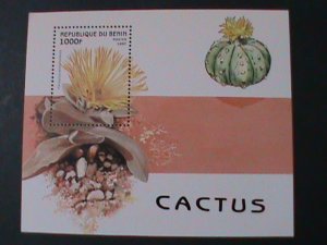 ​BENIN-1997- LOVELY BEAUTIFUL CACTUS -MNH S/S VERY FINE- WE SHIP TO WORLDWIDE