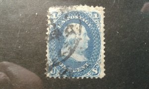 US #63 used e1912.5825