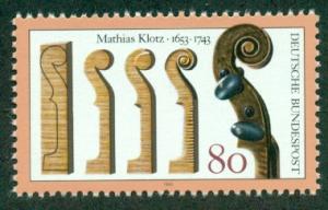 Germany #1808  Mint  VF  NH  Scott $1.00  Mathias Klotz, ...