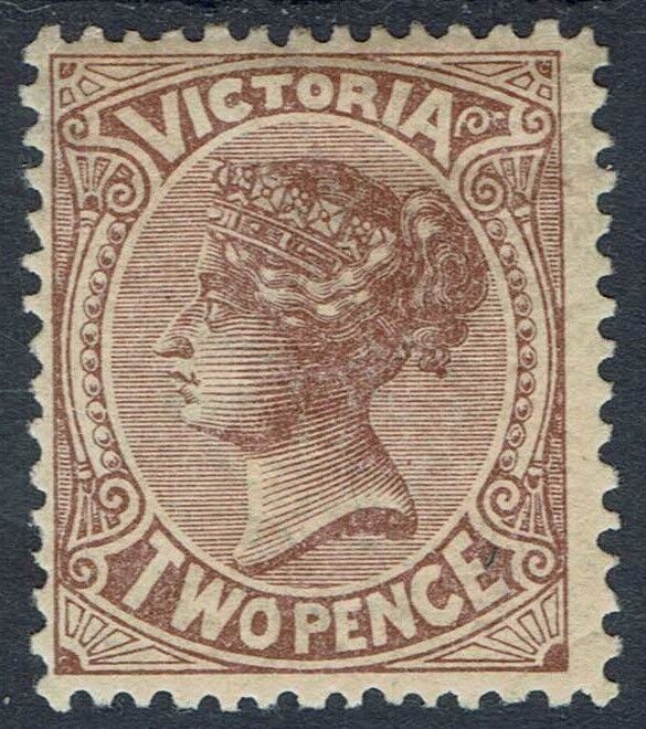 VICTORIA 1880 QV 2D WMK V/CROWN SG W19 PERF 13