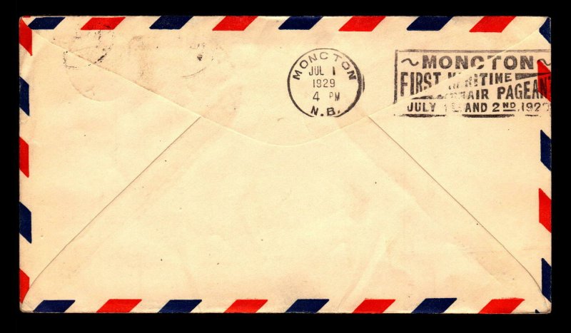 Canada 1929 FFC Sydney to Moncton / Very Light Creasing - L7948