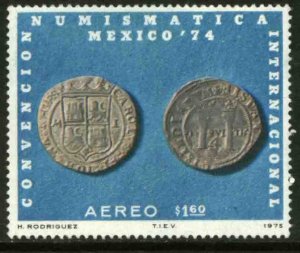 MEXICO C461, International Numismatic Convention. MINT, NH. VF.