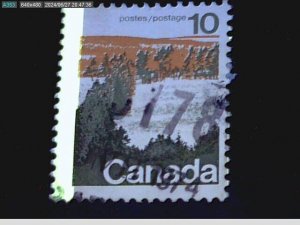 Canada # 594i VF USED 1 BAR TAG ERROR G2aL TYPE 1 OP2 LF PAPER BS28345