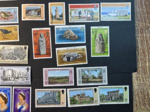 GUERNSEY # 141-172-MINT NEVER/HINGED--10 COMPLETE SETS--1976-78