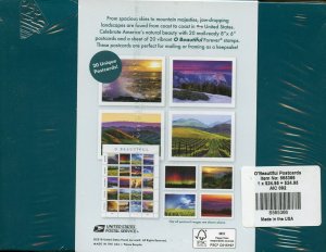 AMERICAN LANDSCAPES O'BEAUTIFUL MINT POSTCARDS SEALED AS ISSUED PO COST $24.95 