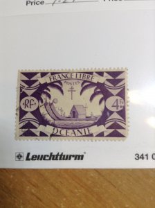 French Polynesia  #  146  Used