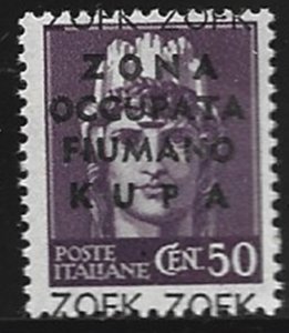 COLLECTION LOT 12748 ITALY OCCUPATION IN MONTENEGRO UNIFICATO #21 MNH CV+$500