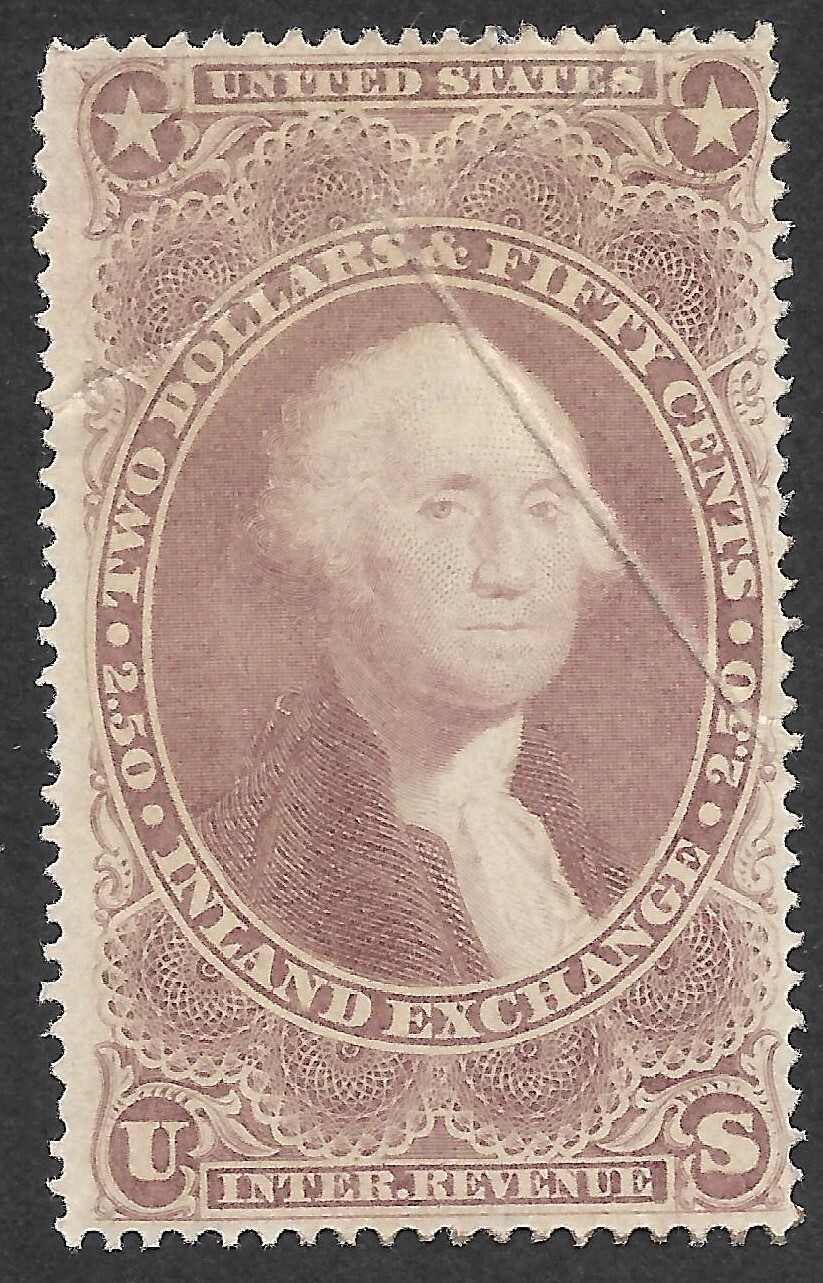 Mint 19th Century Revenue Stamp, Scott R84c* United States, Revenues
