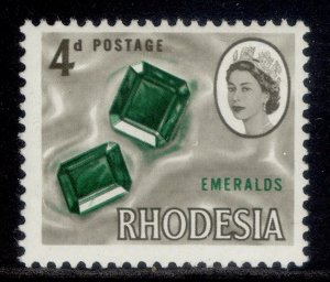 RHODESIA QEII SG377, 4d emerald & sepia, M MINT. 