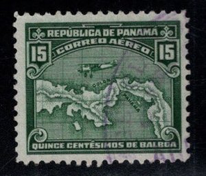 Panama  Scott  C7 Used airmail, nice design