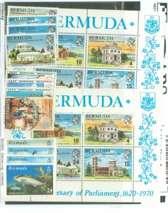 Bermuda #272/295 Mint (NH) Single (Complete Set)