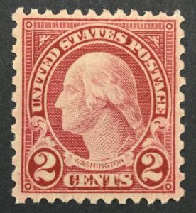 MOMEN: US #579 MINT OG H VF+ $60 LOT #548