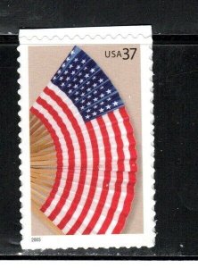 3779 * MODERN HAND FLAG *  U.S. 37c Postage Stamp MNH