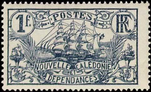 New Caledonia Scott 114 Mint never hinged.