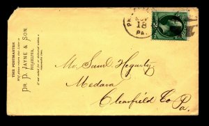 1870s Nice Corner (Side) Card / Philadelphia - L13572