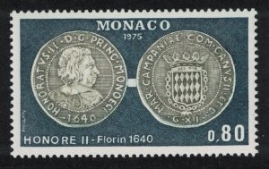 Monaco Numismatics 1975 MNH SC#1000 SG#1222