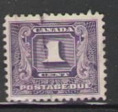 Canada Sc J6 1930 1 c  Postage Due stamp used