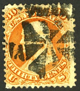 U.S. #100 USED WITH PF CERT