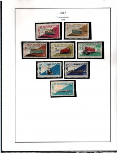 MINT + USED STAMPS FROM    CUBA    (083)