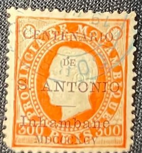 Inhambane, 1895, SC 9, Mun CE-9,  USED