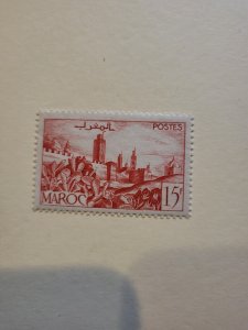 Stamps French Morocco Scott #246 h