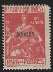 Azores RA3 Postal Tax 1915