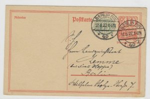 German Postal History Stamps Postcard Ref: R5008