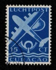 Netherlands Antilles #C34 used