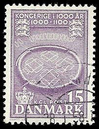 Denmark - 343 - Used - SCV-0.25