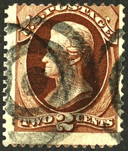 U.S. #135 USED CREASES THIN