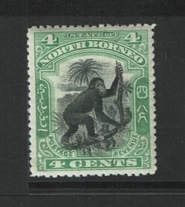 North Borneo SG# 98, Mint Hinged, Hinge Remnant - S1390