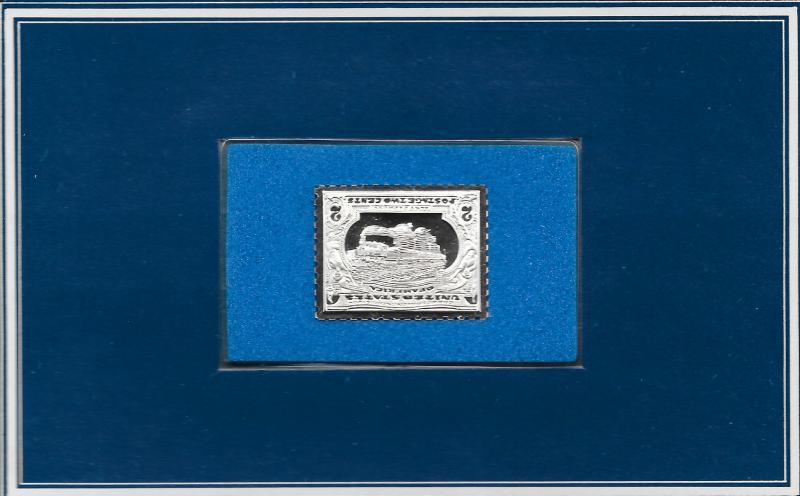 Worlds Greatest Stamps, Silver Ingots by The Franklin Mint