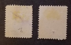 CANADA Scott 120 122 Admirals Used  Stamp Lot T13123