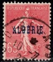 Algeria - #24 Sower Overprinted  - Used