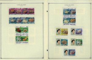 Cook Islands 1892-2010 MNH, LH & U in Mounts & Hinged on Scott International Pgs