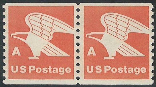 Scott: 1743 United States - The A Stamp - Coil Pair - MNH