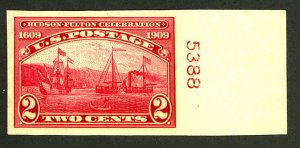 U.S. #372 MINT PL# SINGLE OG LH