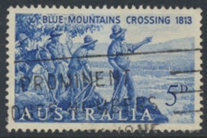 Australia SG 352 SC# 355 Blue Mountains Crossing 1963 centered Used see scan 